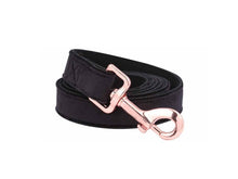 Load image into Gallery viewer, The Buffy: Black Velvet Collar &amp; Leash Set
