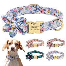 Load image into Gallery viewer, The Sadie: Flower Bow Collar
