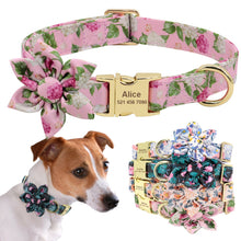 Load image into Gallery viewer, The Sadie: Flower Bow Collar
